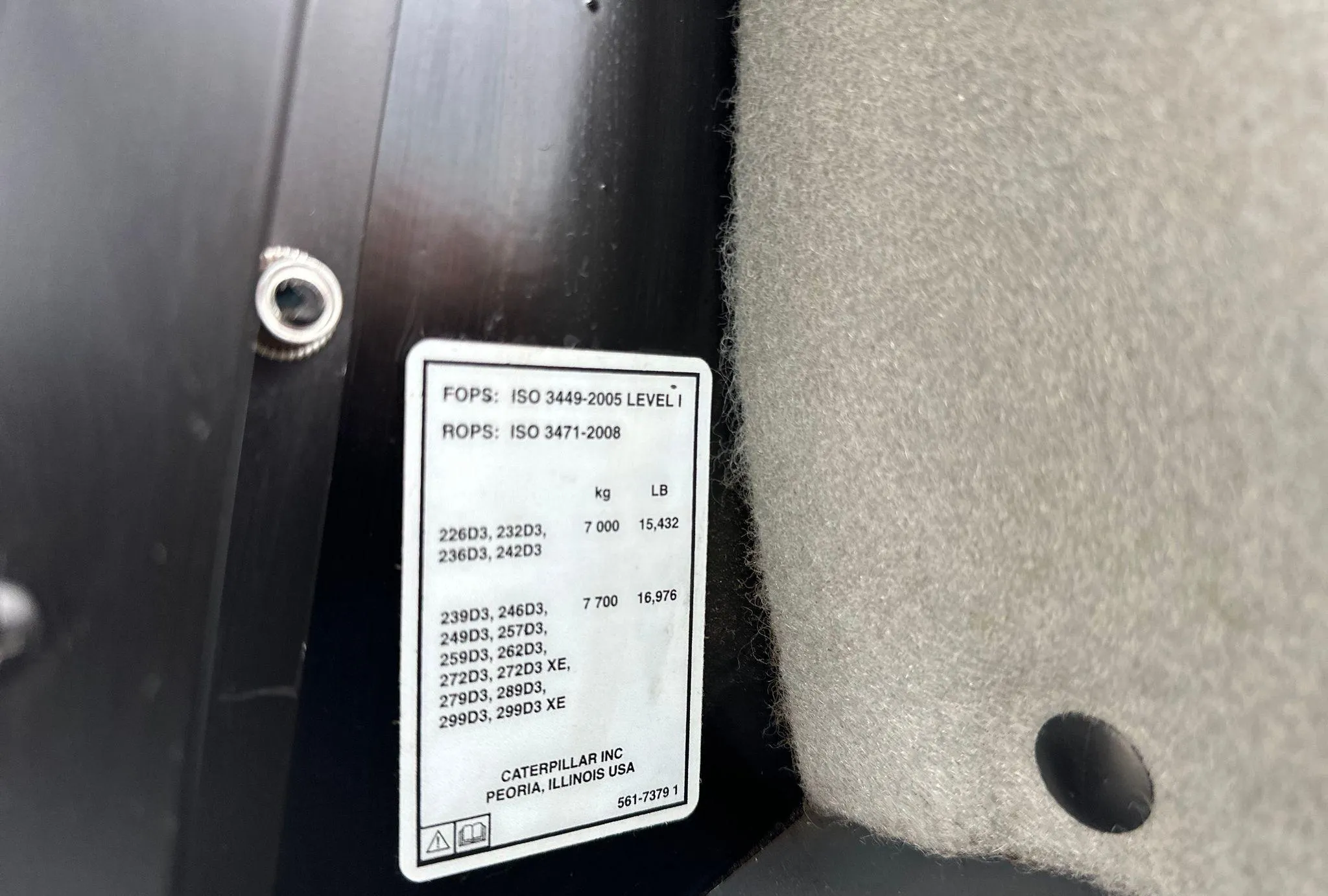 2023 Caterpillar 289D3
