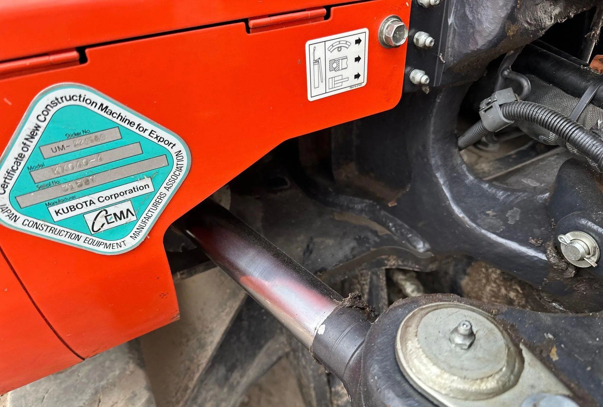 2018 Kubota KX040-4