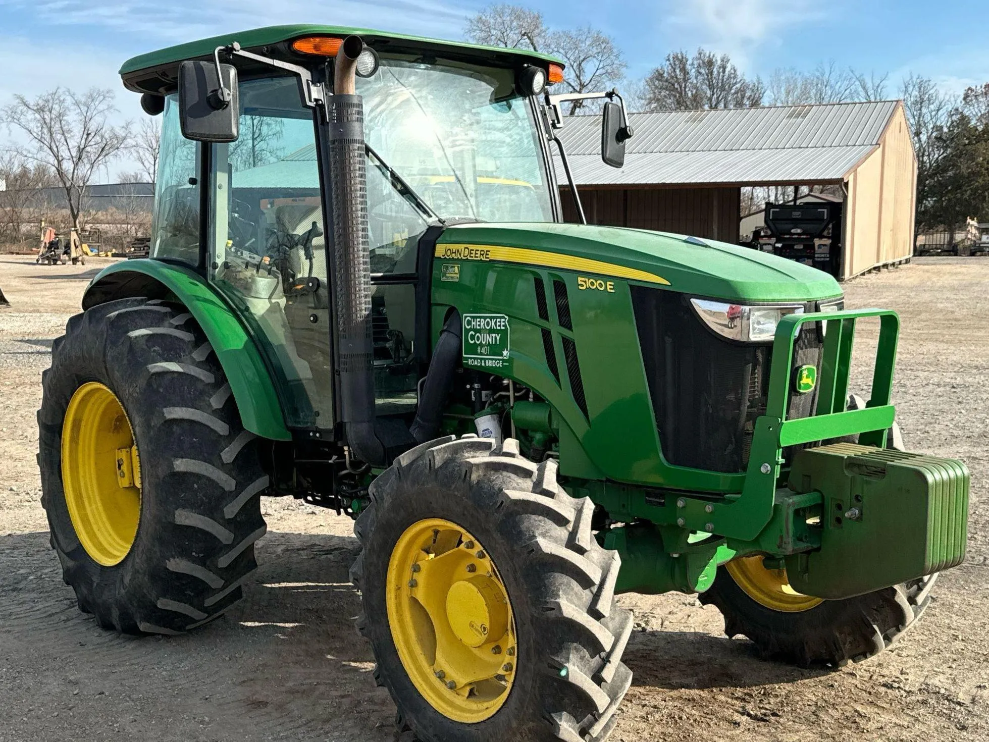 2014 John Deere 5100E MFWD
